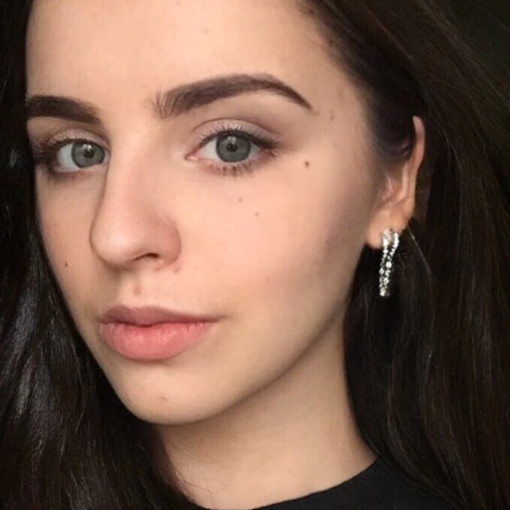 Double Hoop Chain Earrings - Picture 11 of 11